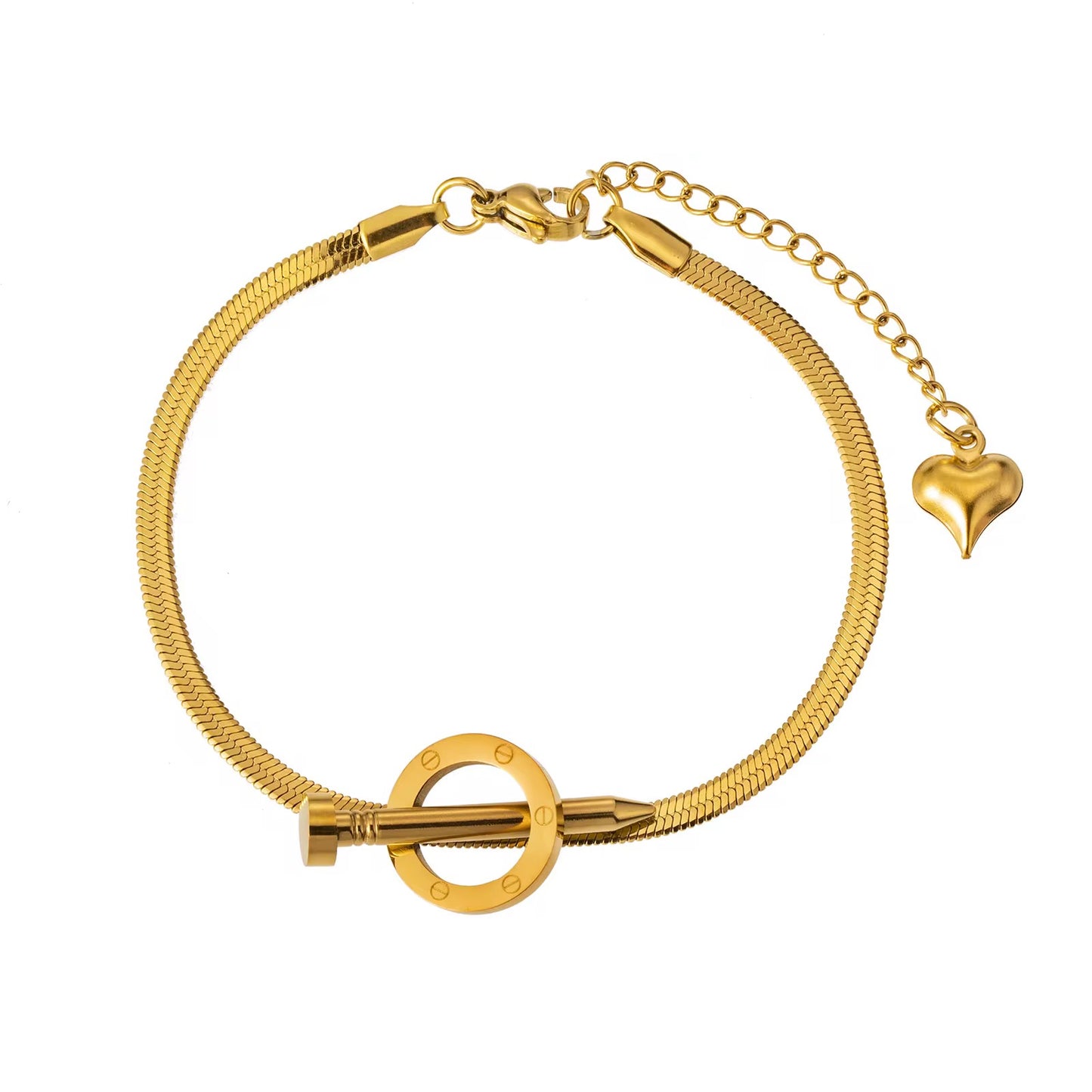 Nail Armband – 14K Goldplattierung
