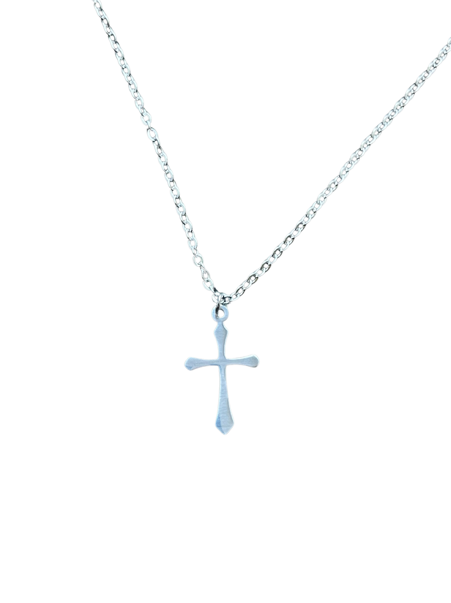Timeless Cross Halskette - Silber