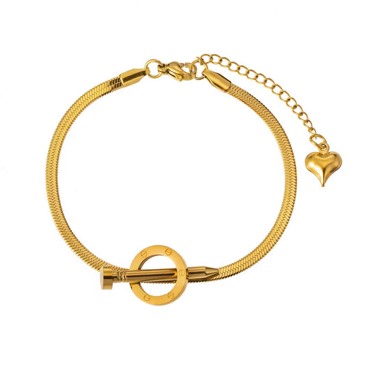 Nail Armband – 14K Goldplattierung