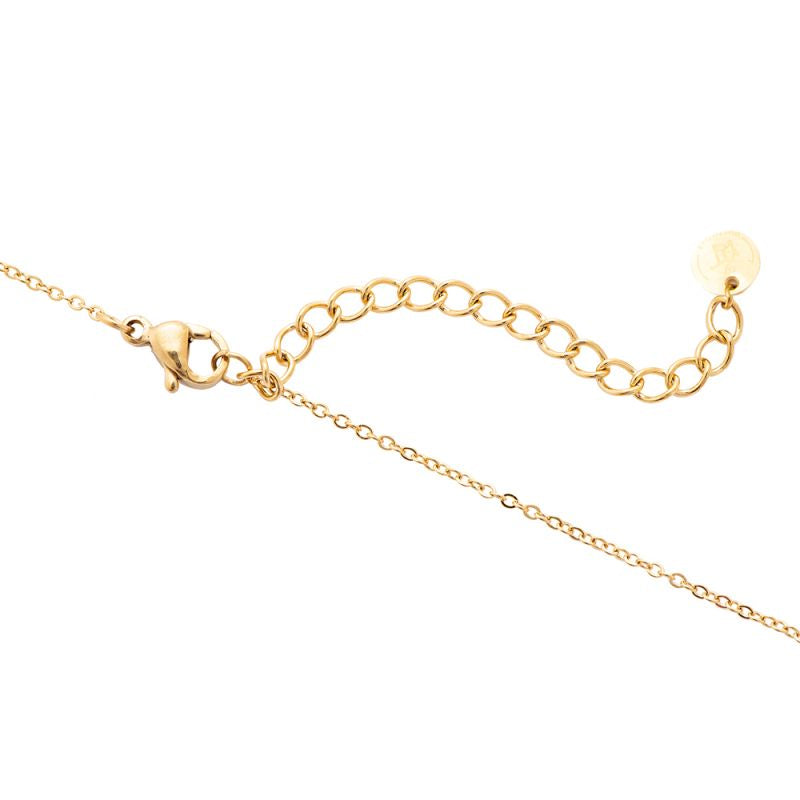 Alltags Kreuz Kette - 14K Goldplattierung