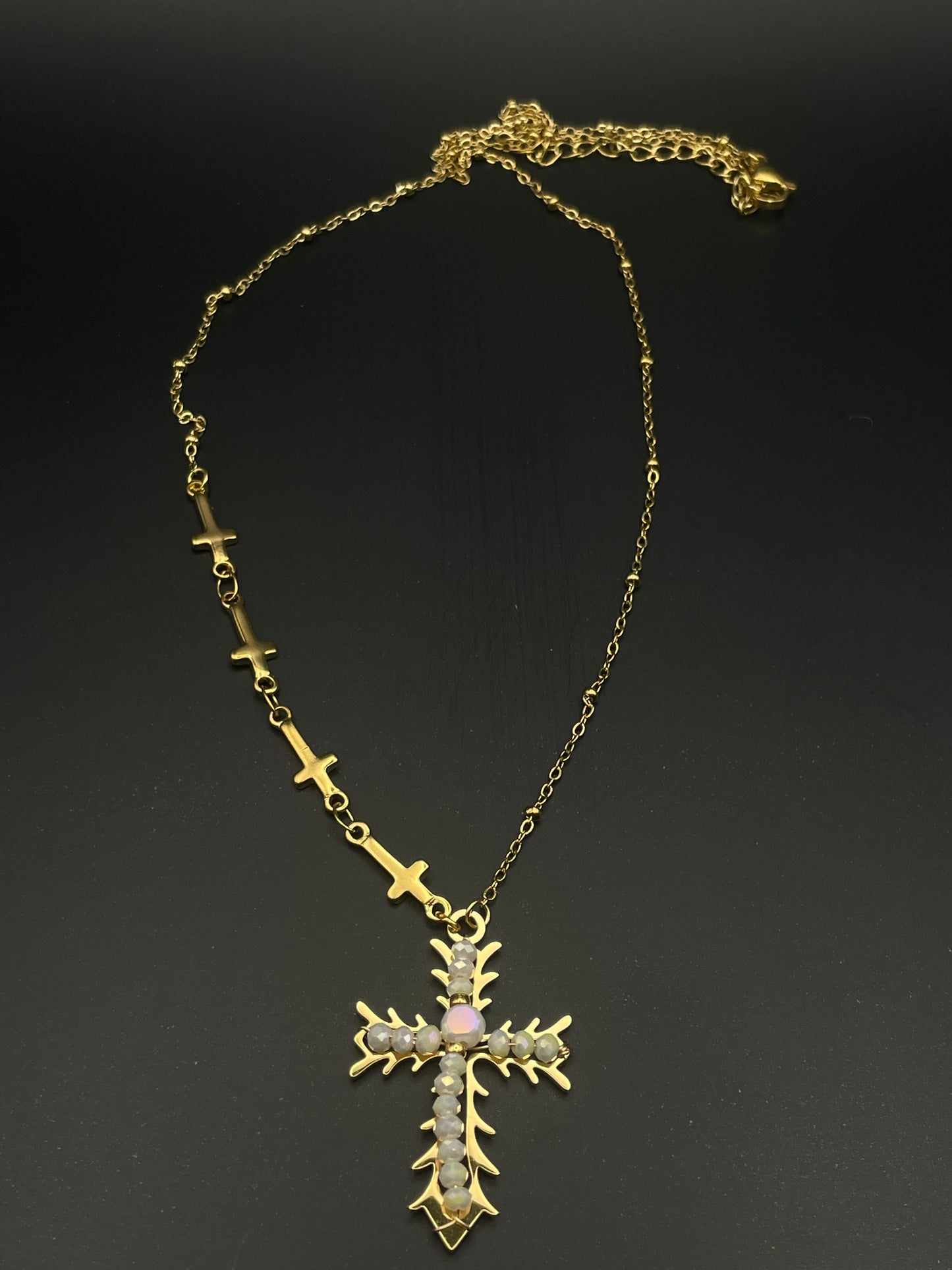 Opal Sanctum Halskette Perlmutt - 14K Vergoldet