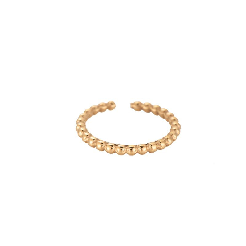 Rounded Ring - 14K Goldplattierung