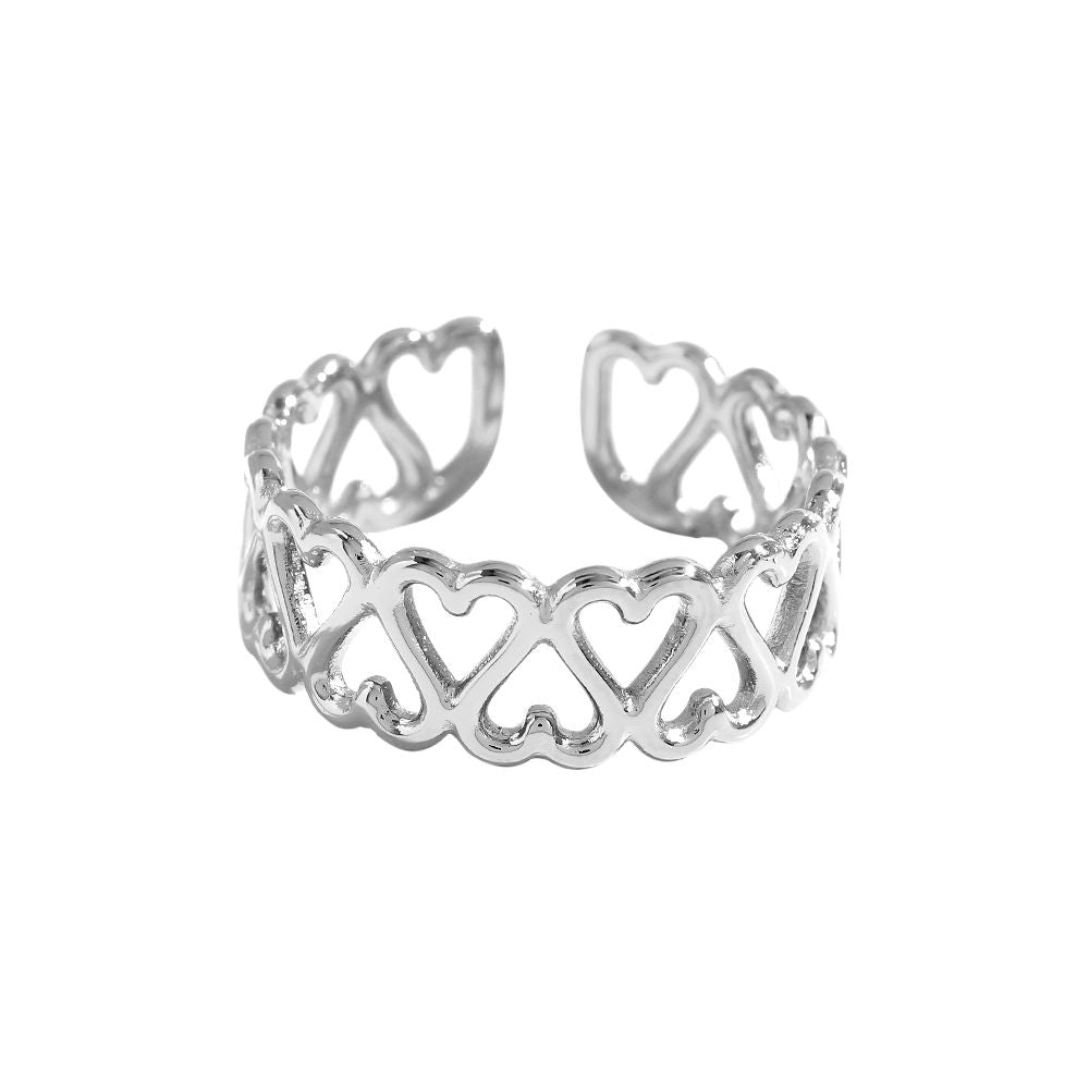 Heartily Ring - Silber